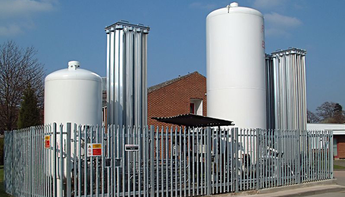 liquid oxygen storage tank