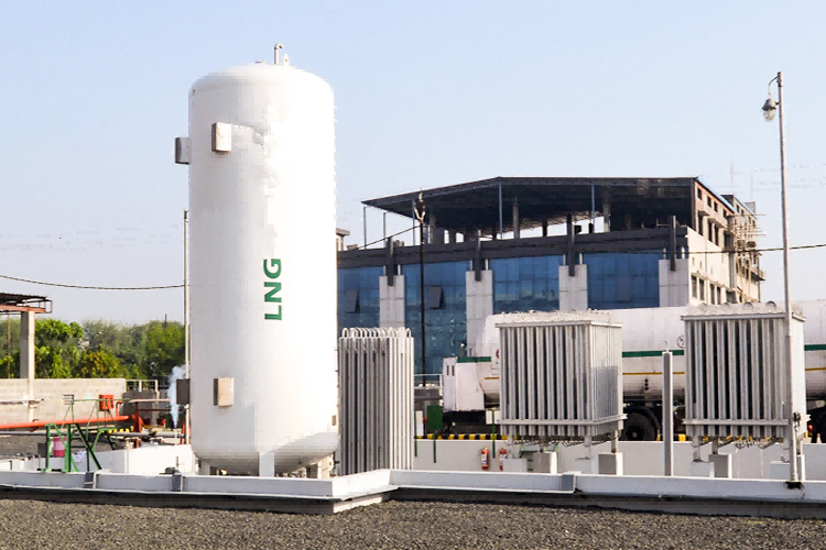 The filling volume of the lng gasification station tank cannot exceed 95%