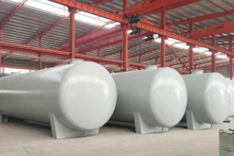 Above ground carbon steel fuel tank