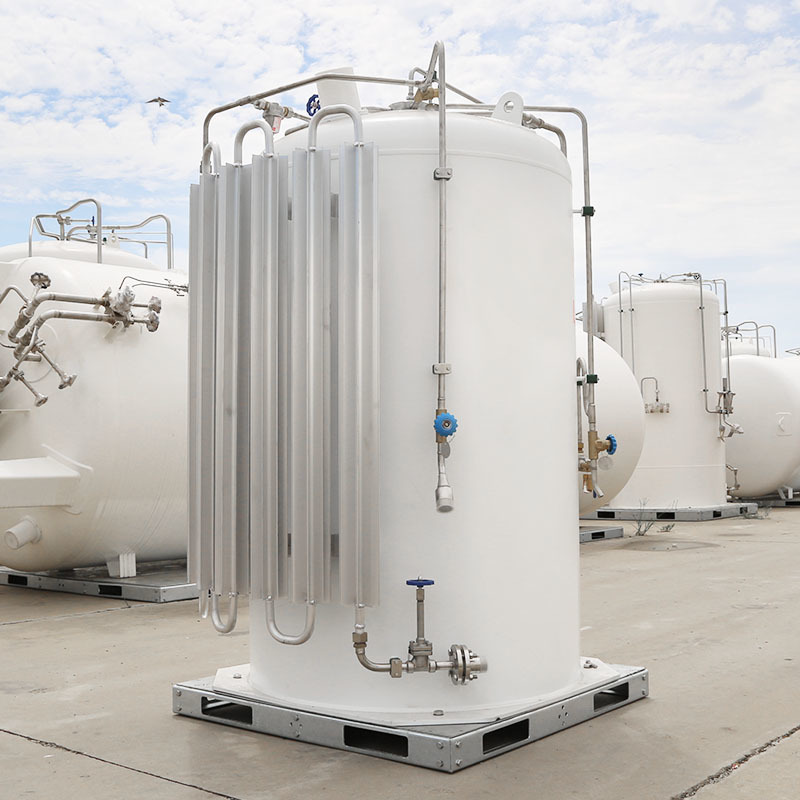 Maintenance of cryogenic bulk tank