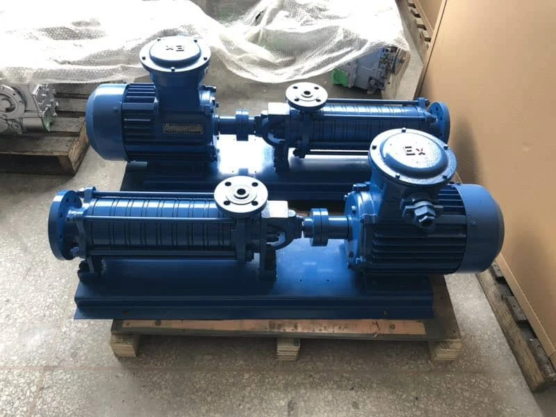 Working principle of LPG multistage pump