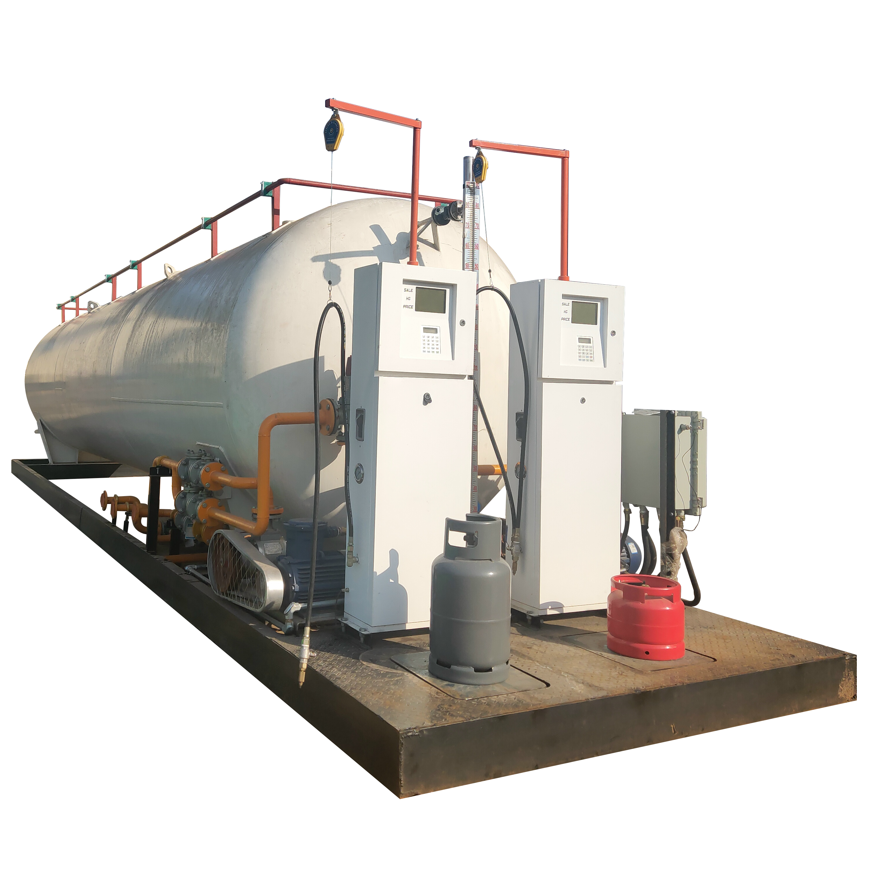 The economic benefits of LPG storage tanks