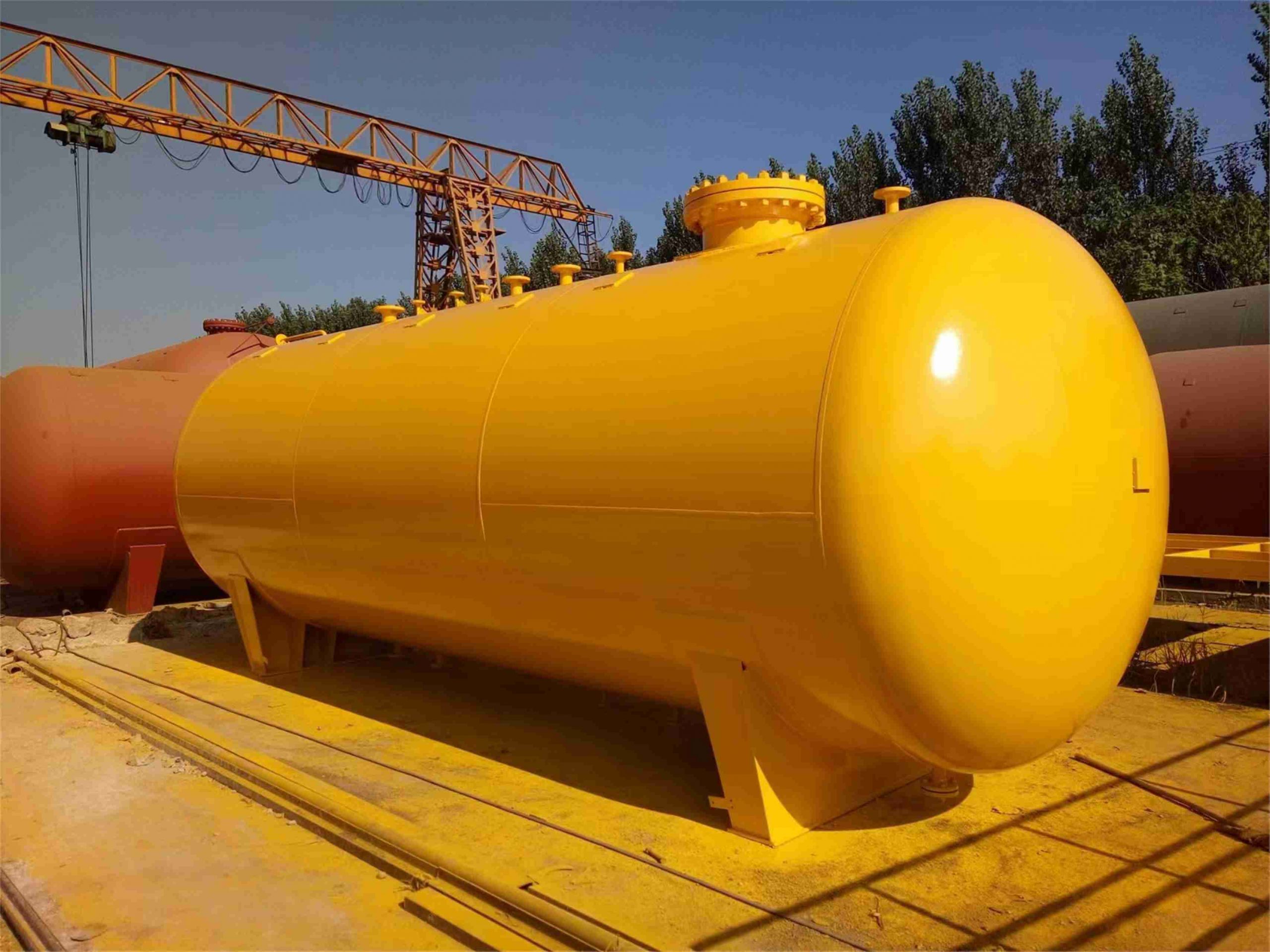 The LPG storage tank