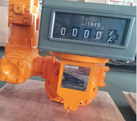 Positive displacement flow meter