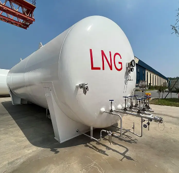 LNG tank liquefaction process