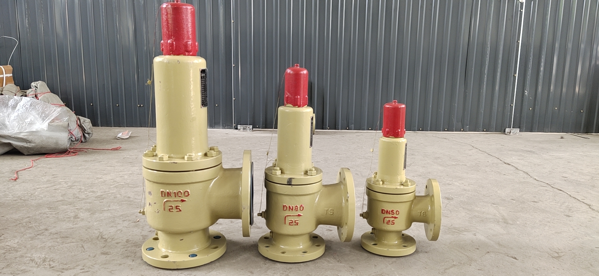 Precautions in the installation of safety valves