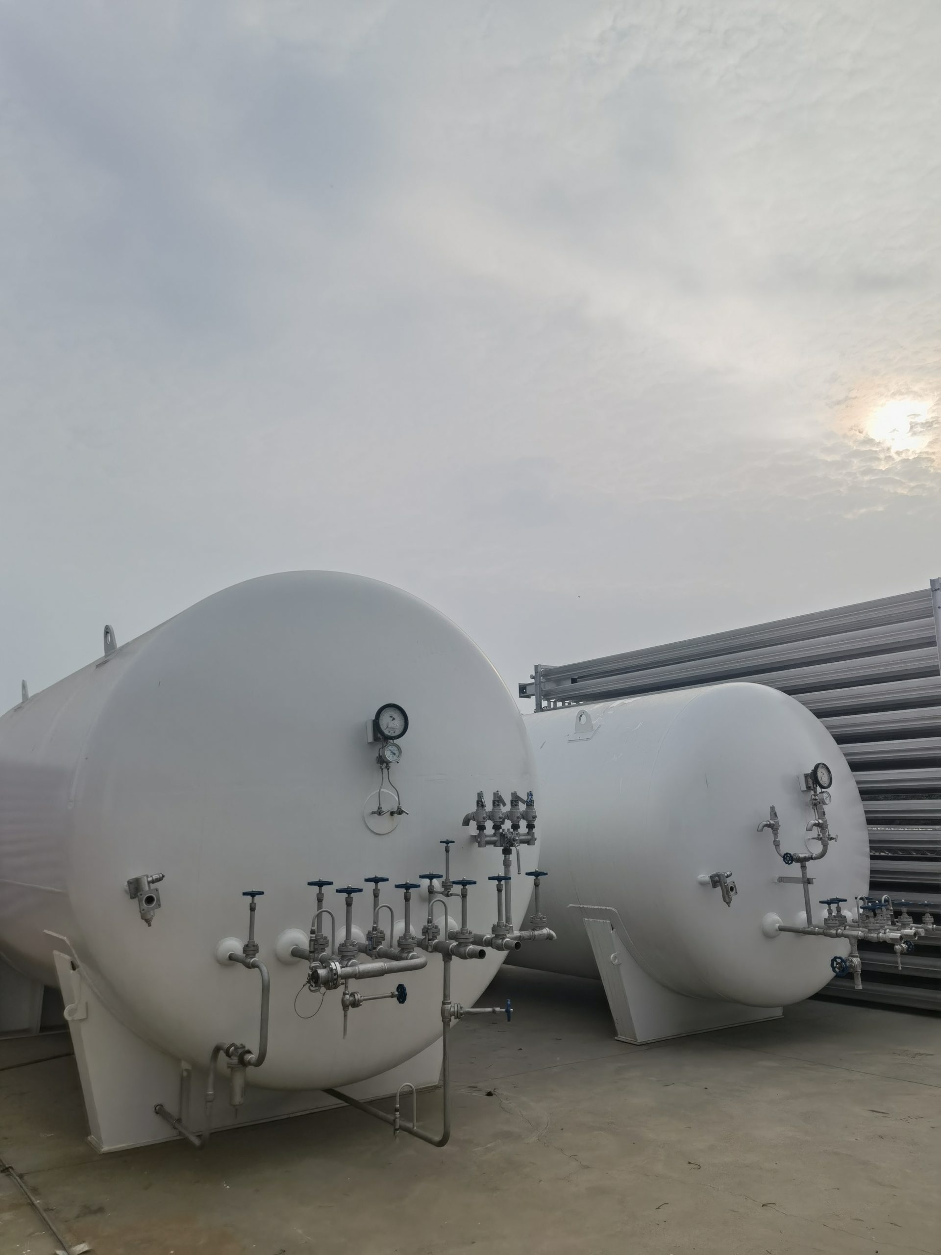 Process description of Cryogenic storage tank