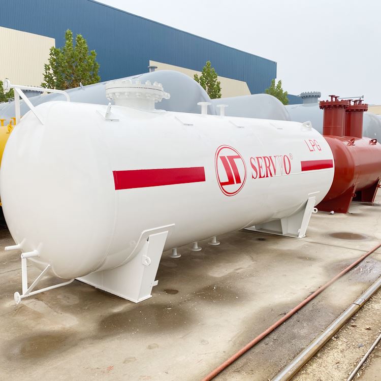 LPG storage tanks