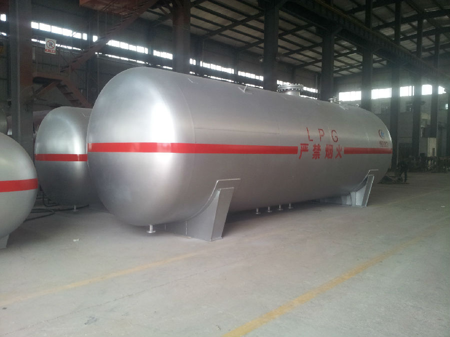 Treatment of liquefied gas tank leakage