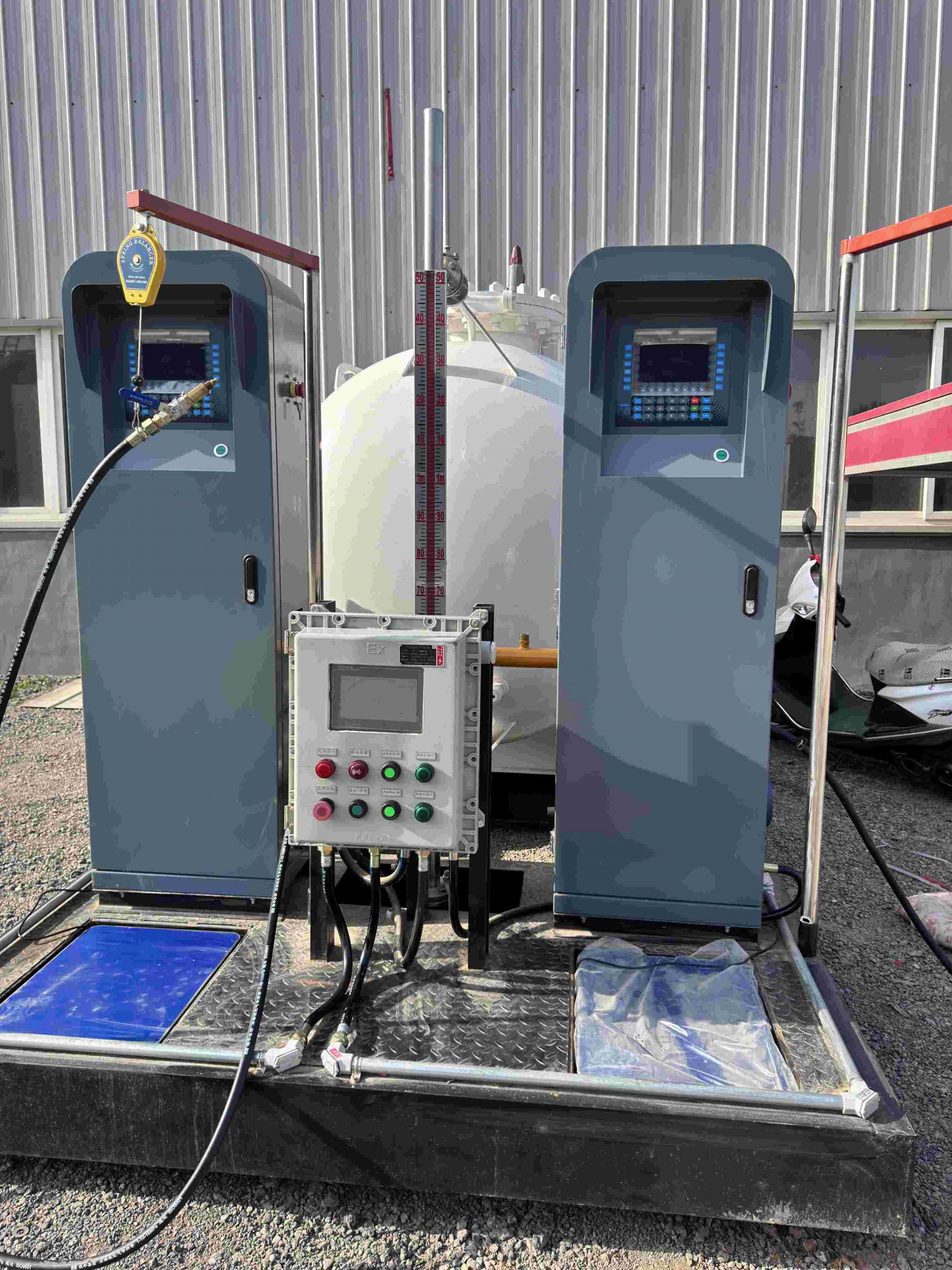 LPG skid station environmental requirements