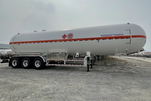 LPG Semi-Trailer transportation