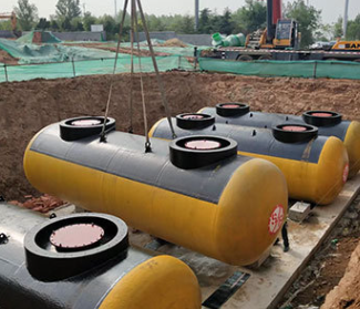 Double-Layer Underground Petrol Tank